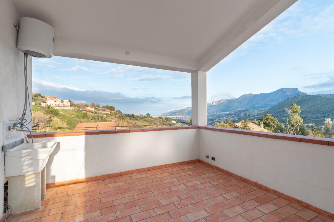 Appartamento In Villa Marlory Monreale Bagian luar foto